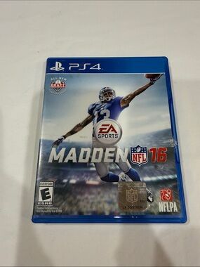 Sony PS4 Madden NFL 16 - Blue and White Cover